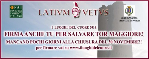 Convegno di chiusura “Aiutaci a Salvare Tor Maggiore”