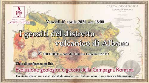 5° Incontro – I geositi del distretto vulcanico di Albano