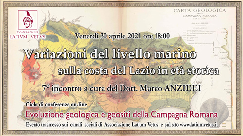 7° Incontro – Variazioni del livello marino sulla costa del Lazio in età storica