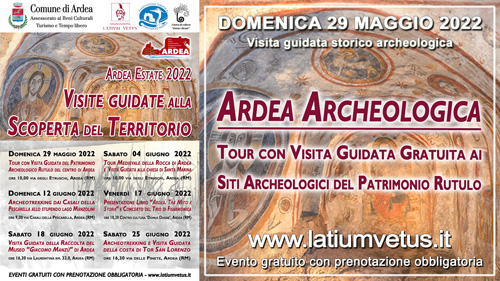 Locandina visita di Ardea Archeologica