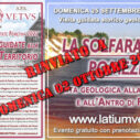 Visita alla Solfarata di Pomezia e all’Antro del Fauno (02 ottobre 2022)