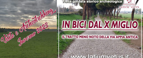 In bici dal X miglio: il tratto meno noto della via Appia Antica (26 marzo 2023)