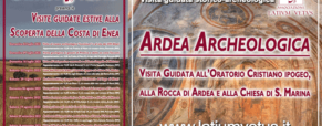 Visita alla Rocca di Ardea, l’Oratorio ipogeo e la Chiesa di Santa Marina (22 luglio 2023)